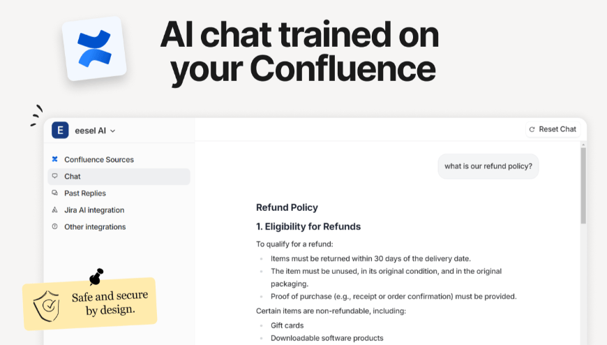 screenshot and description of chatgpt for confluence