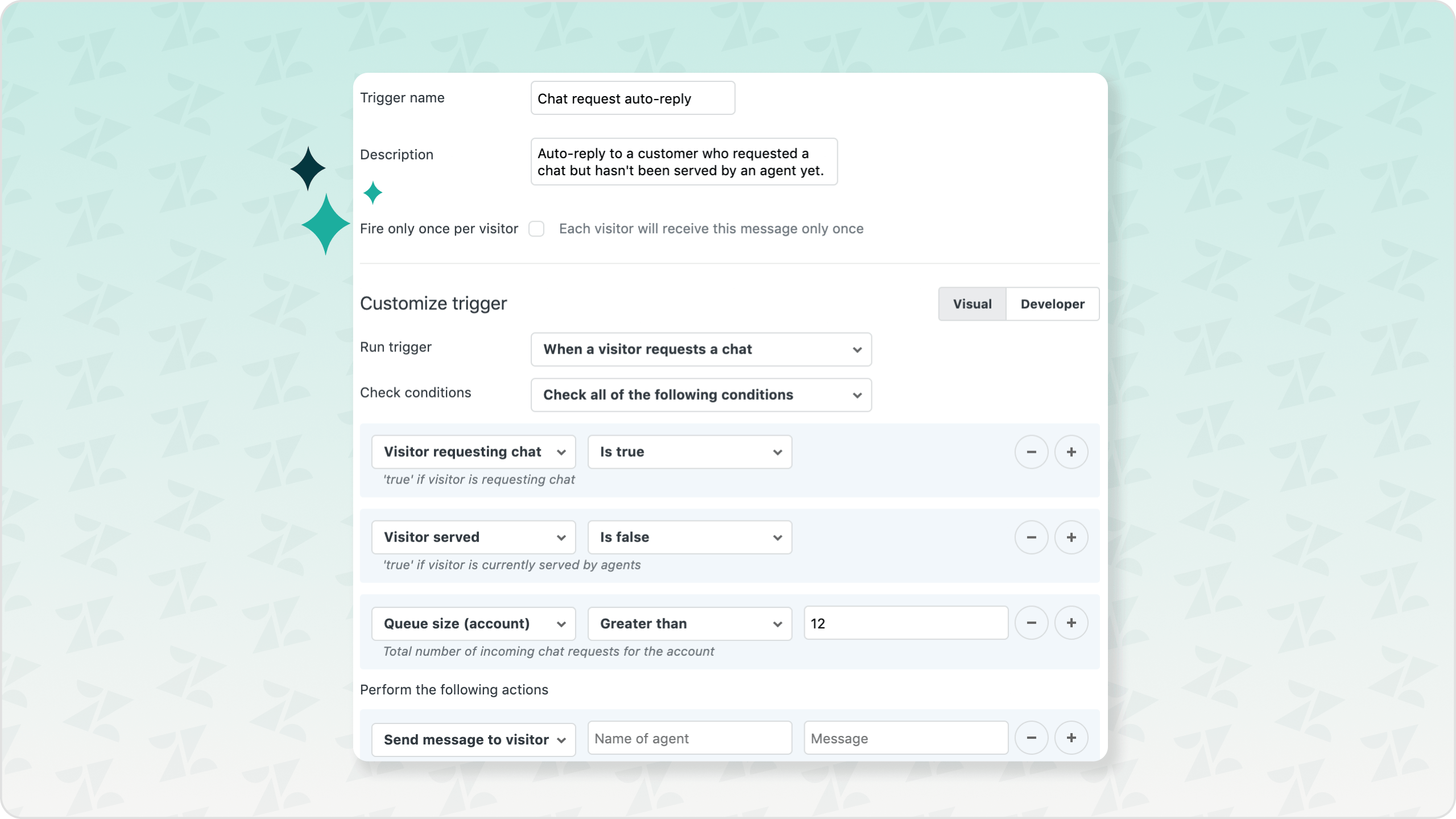 generative replies and auto assist AI settings