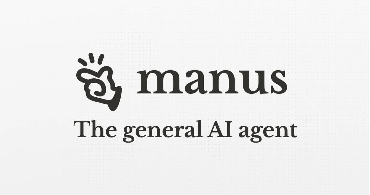 Manus, now part of Meta, opens on a single prompt box, as taken from Manus