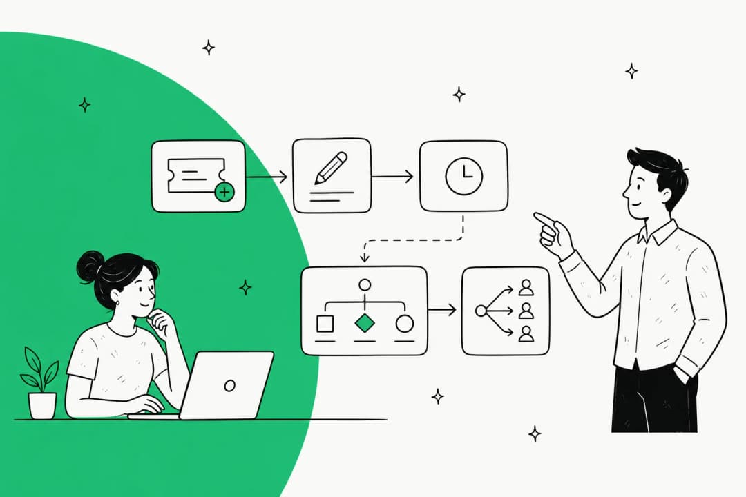 Freshdesk automation guide hero illustration