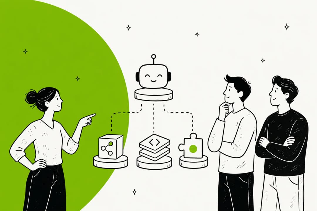 Bandeau illustré pour un guide des meilleures alternatives à NemoClaw pour les agents IA et le support client