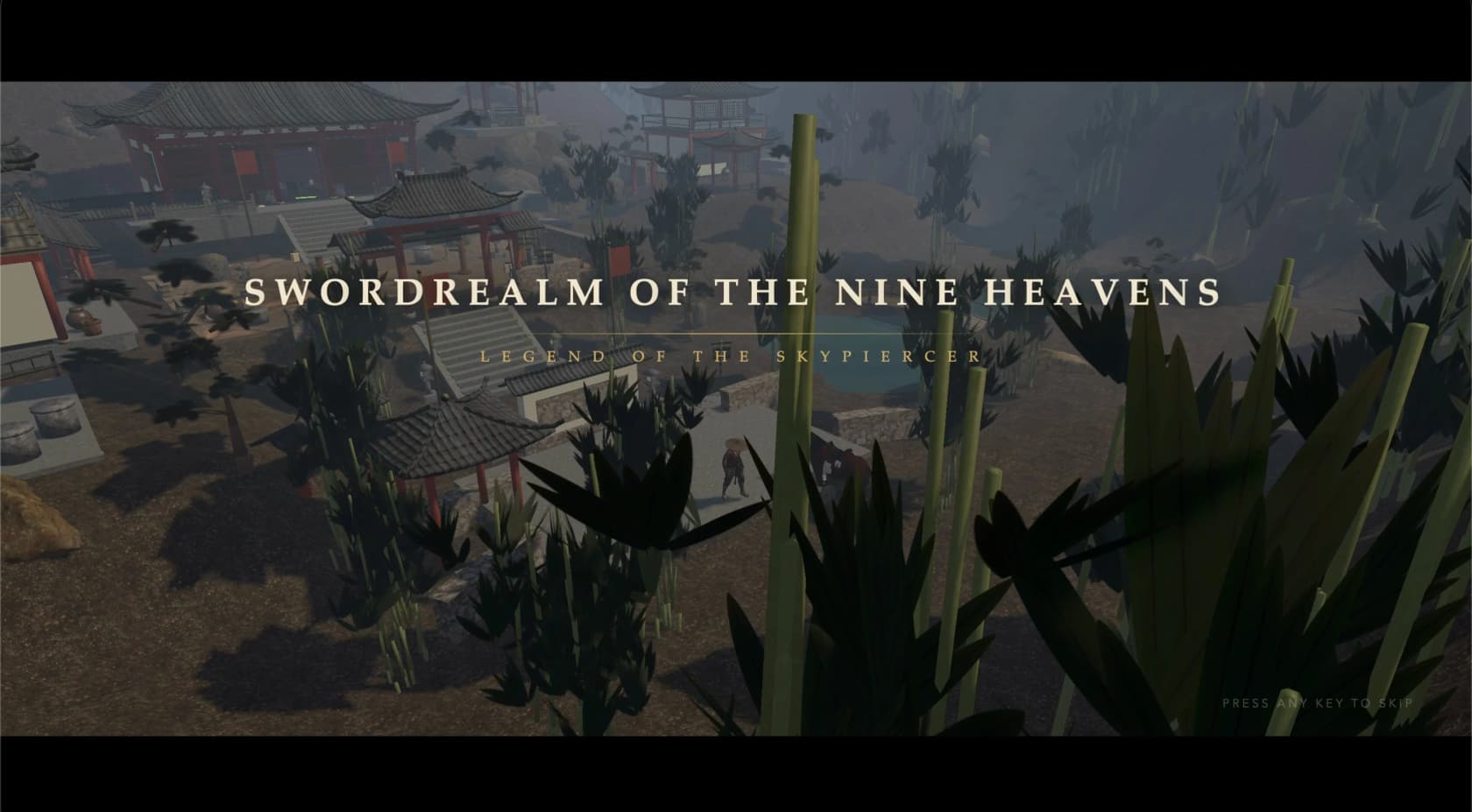 A wuxia open-world RPG that Kimi K3 generated from a single prompt