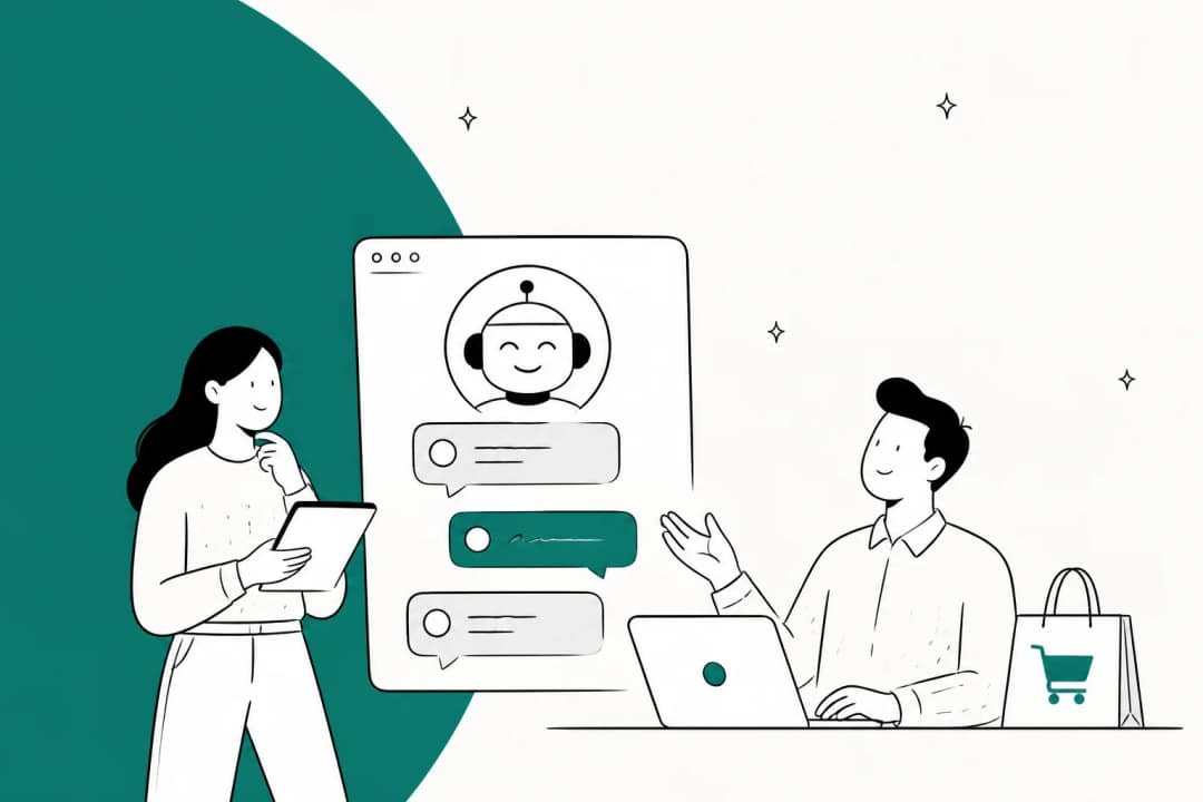 Illustrated banner for a listicle on the best ValiOpt alternatives for ecommerce AI customer support in 2026