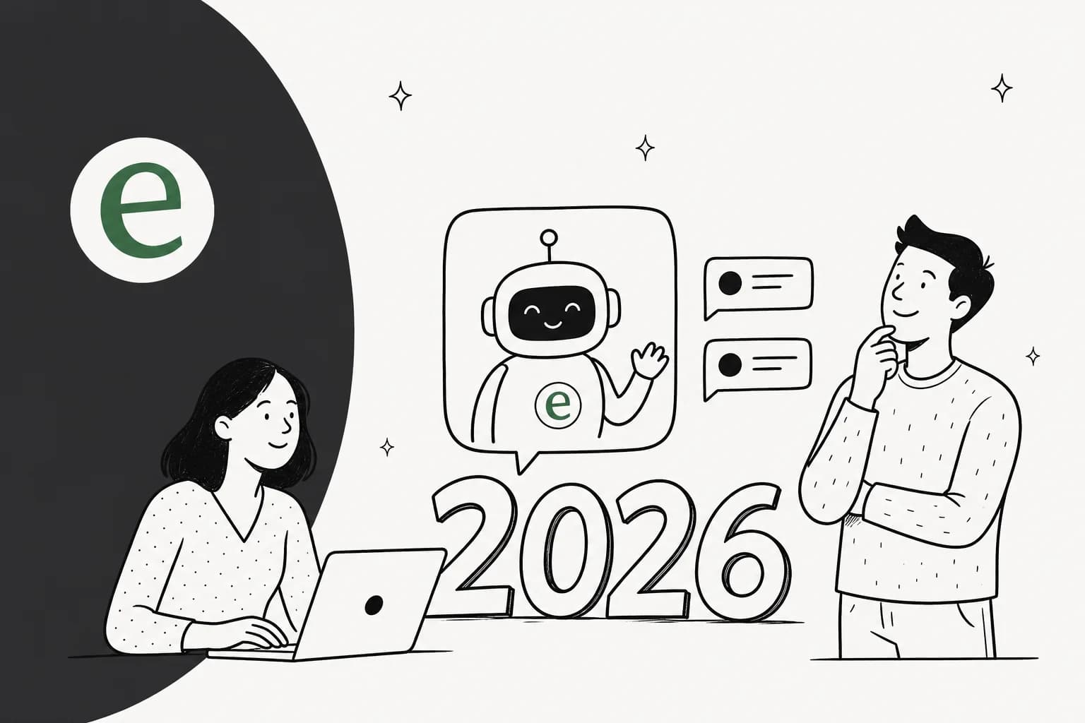 Illustration ranking the best AI chatbot builder platforms for 2026