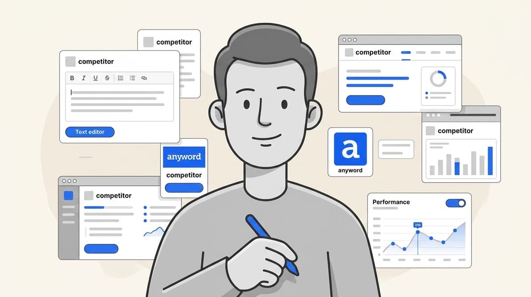 Banner image for I tested 7 Anyword alternatives in 2026: The best AI writers compared