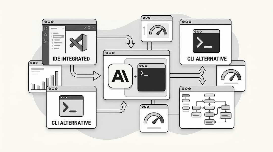 Banner image for Claude Code alternatives: 7 best AI coding agents in 2026