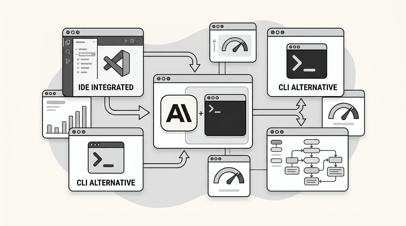Banner image for Claude Code alternatives: 7 best AI coding agents in 2026