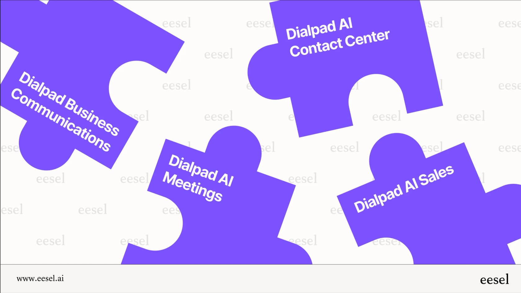 Different Dialpad product suites.