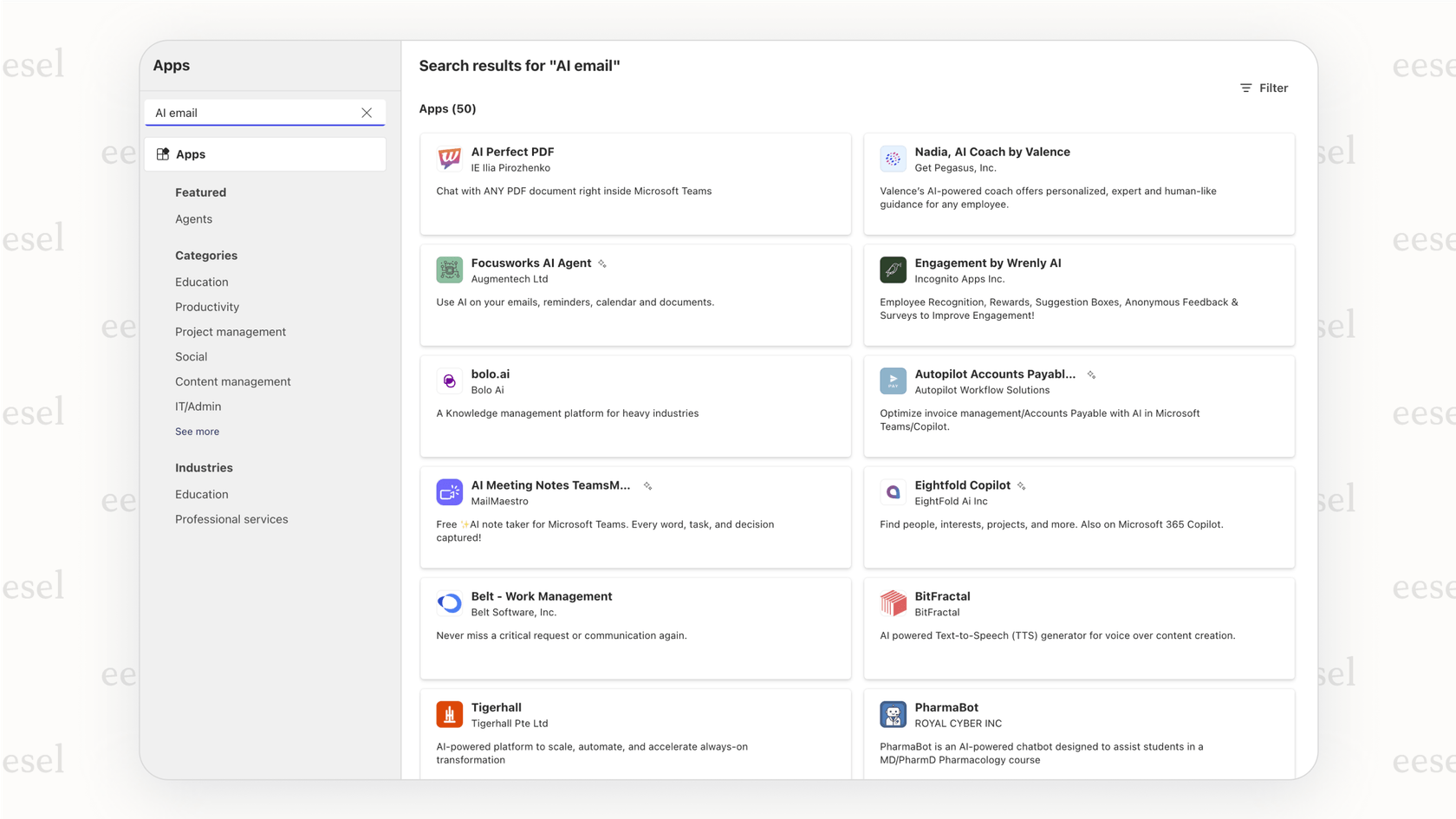 Installing a third-party AI for Outlook email add-in.