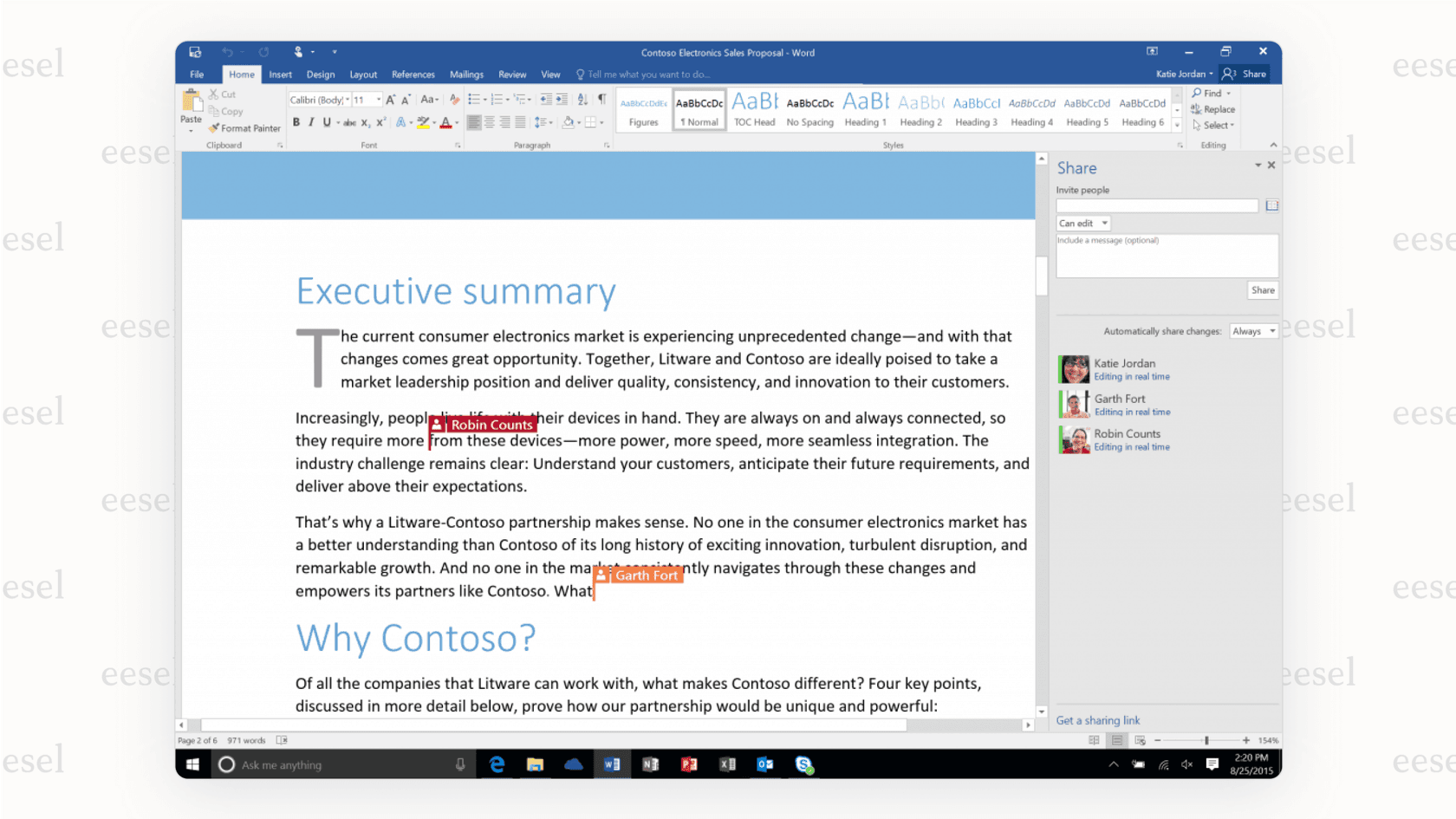 A screenshot of the Microsoft 365 interface, a feature that makes OneDrive one of the most popular Google Drive alternatives for business teams.