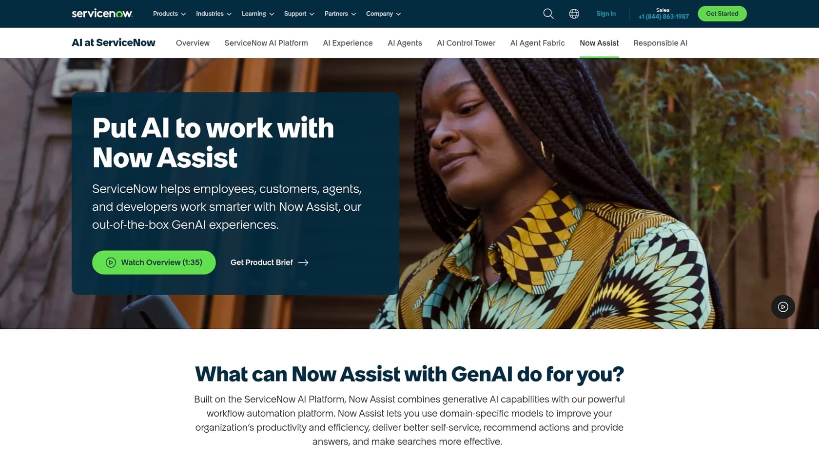 Now Assist is a key component of the AI powered features in ServiceNow, offering generative AI experiences to streamline tasks.