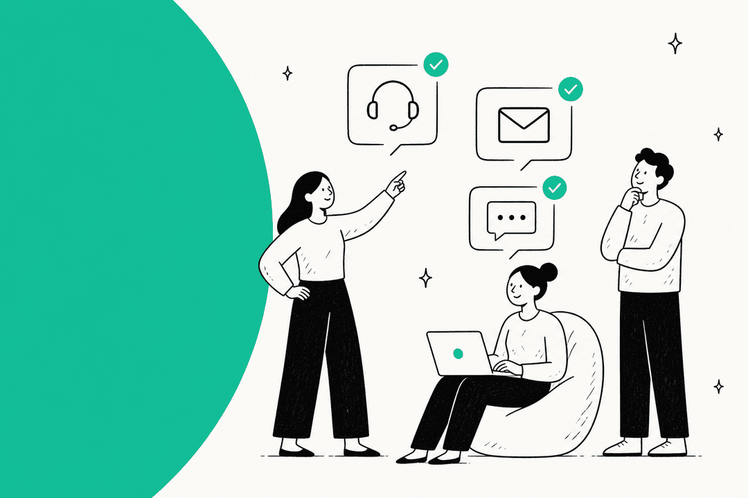 Illustrated banner for a roundup of the best eDesk alternatives in 2026