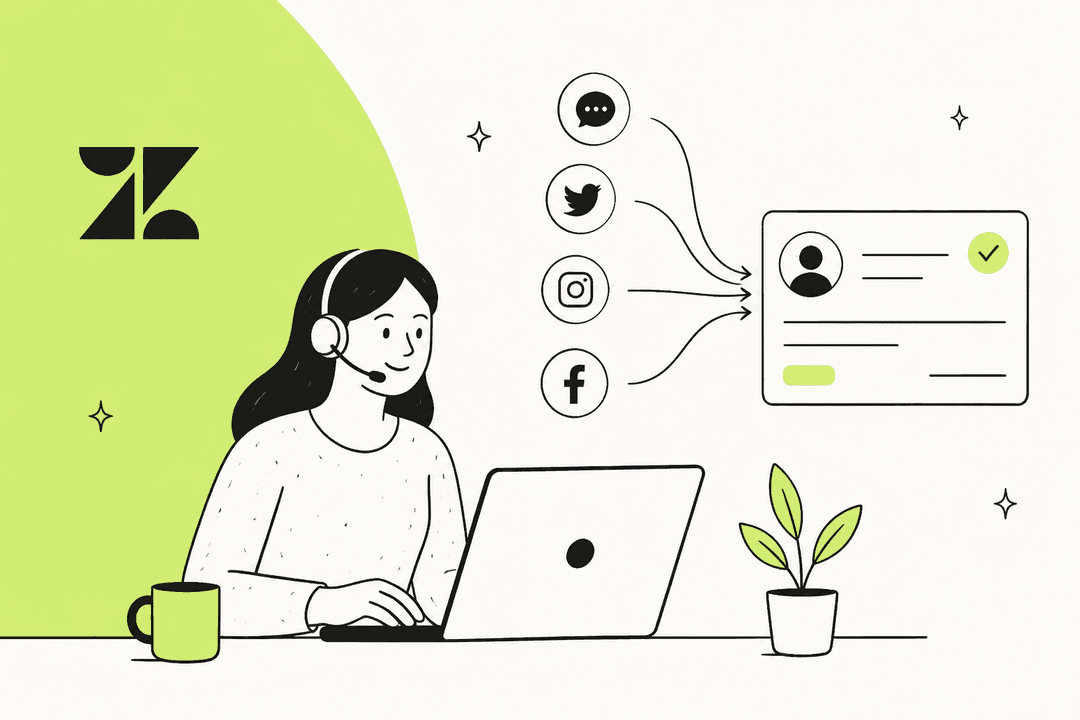 Banner image for How to convert social media messages into Zendesk tickets