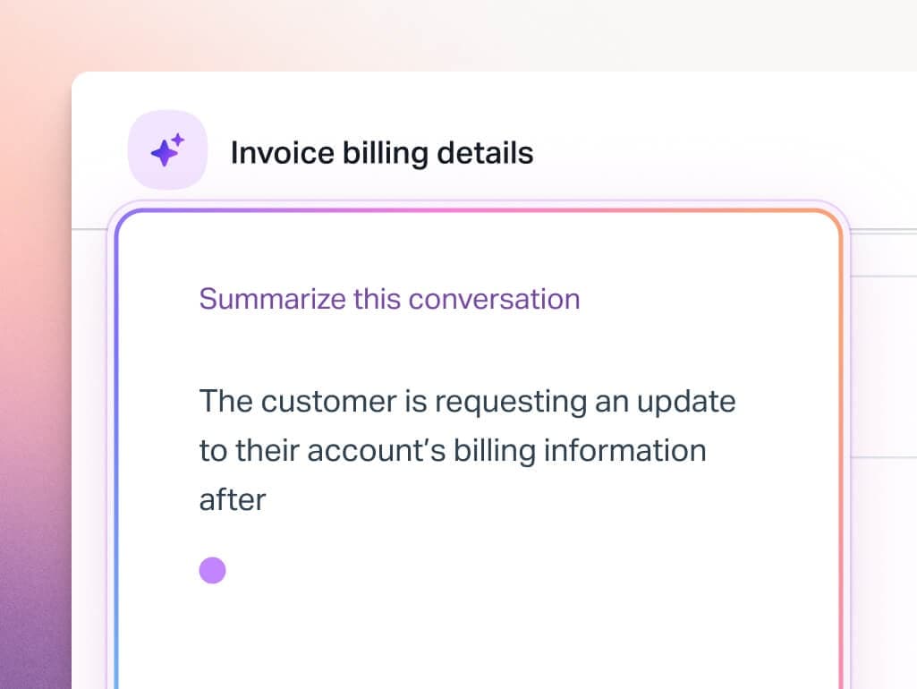 Help Scout inbox interface showing AI-drafted replies